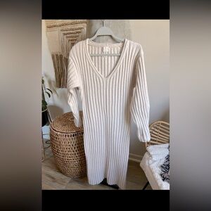 Midi Sweater Dress med